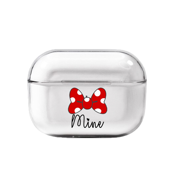 Mini Mouse Şeffaf AirPods Pro Kılıfı