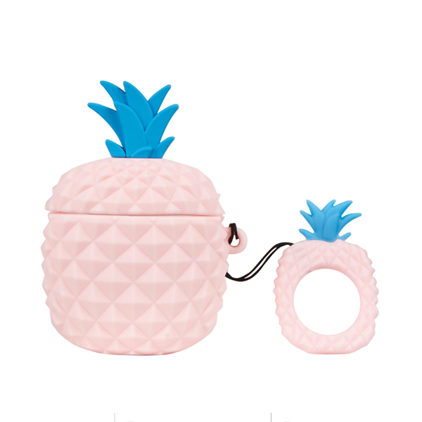 Apple Airpods Kılıfı Pembe Ananas