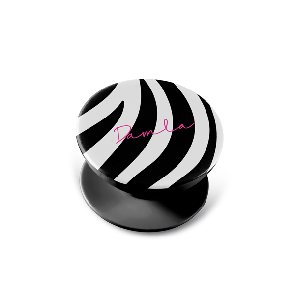 Zebra Desen Popsocket