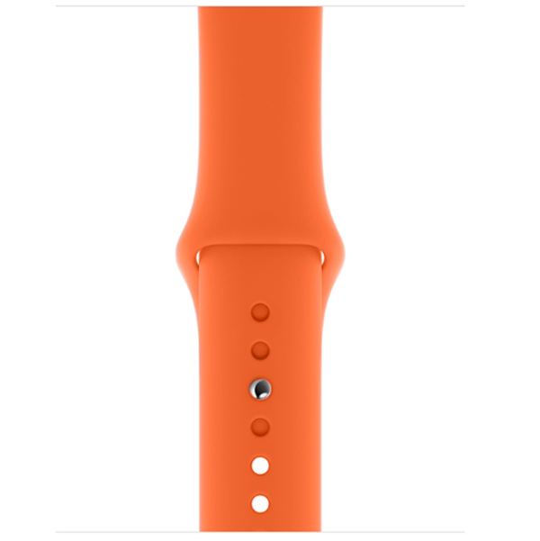 Apple Watch Sport Band Clementine Silikon Saat Kordonu