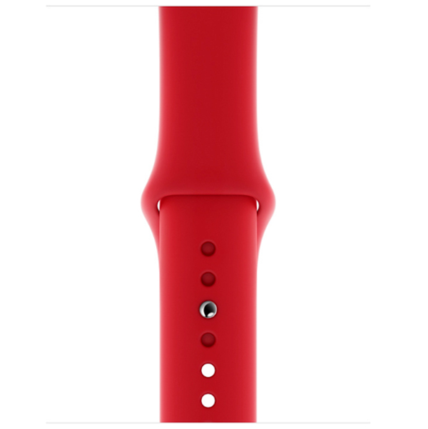 Apple Watch Sport Band Red Silikon Saat Kordonu