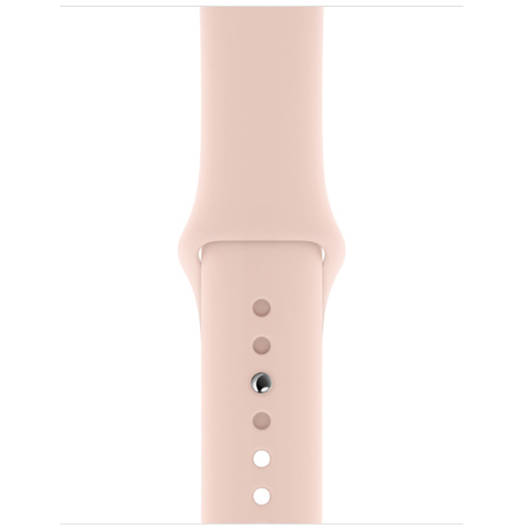 Apple Watch Sport Band Pink Sand Silikon Saat Kordonu