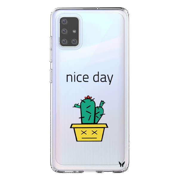 Nice Day Kaktüs Şeffaf Telefon Kılıfı