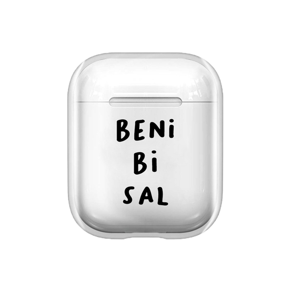 Relax Seri Beni Bi Sal Şeffaf AirPods Kılıfı