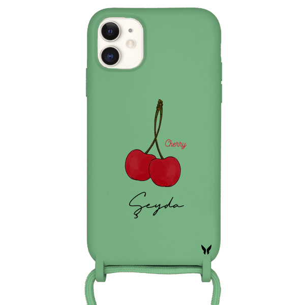 Fruit Seri Kiraz İpli Lansman Kılıf