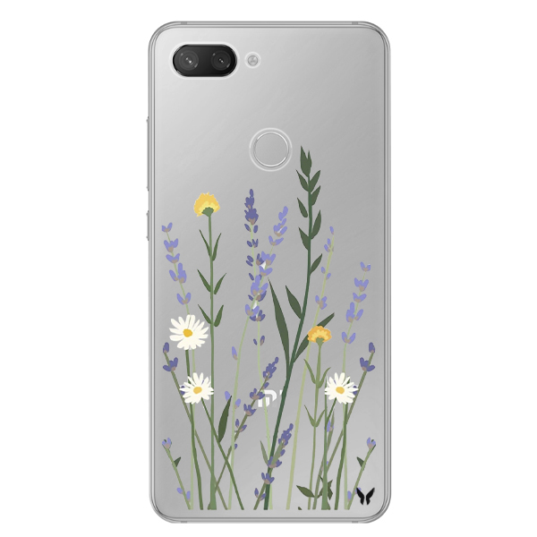 Lavanta Lavender Şeffaf Telefon Kılıfı