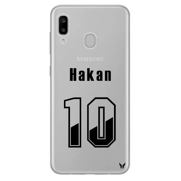 Number Seri 01 Şeffaf Telefon Kılıfı