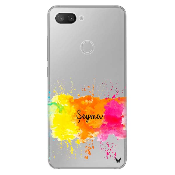 Paint Seri 04 Şeffaf Telefon Kılıfı