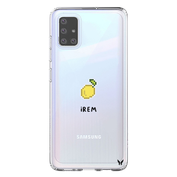 Pixel Seri Limon Şeffaf Telefon Kılıfı