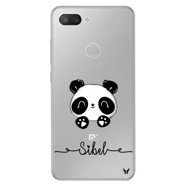 Pati Panda Şeffaf Telefon Kılıfı