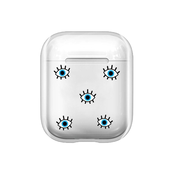 Eye Seri 01 Şeffaf AirPods Kılıfı
