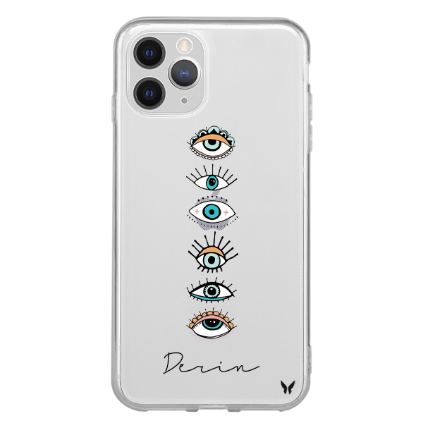 Eye Seri 03 Şeffaf Telefon Kılıfı