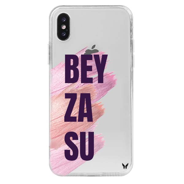 Paint Beyzasu Şeffaf Telefon Kılıfı