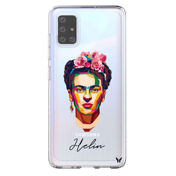 Frida Kahlo Colorfull Şeffaf Telefon Kılıfı