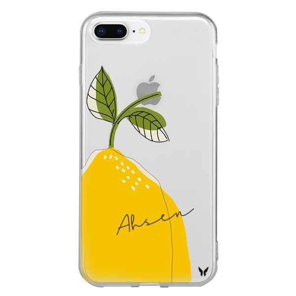 Fruit Seri Limon Şeffaf Telefon Kılıfı