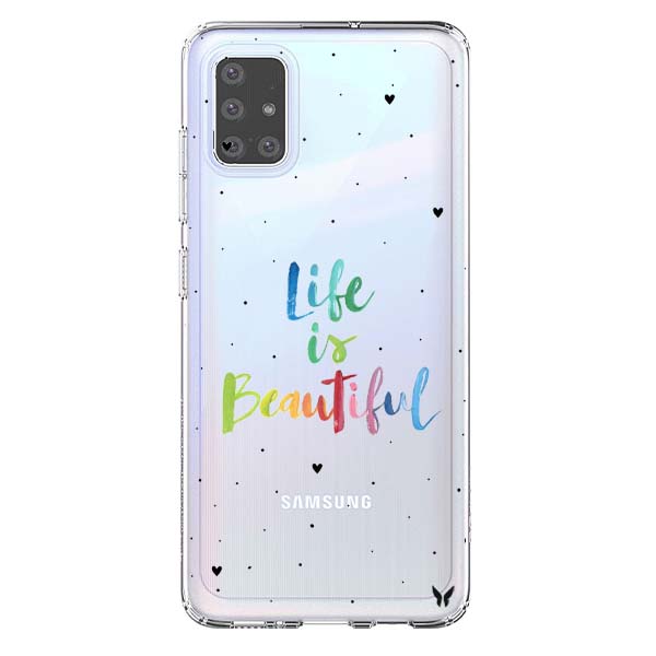 Life İs Beatiful Şeffaf Telefon Kılıfı