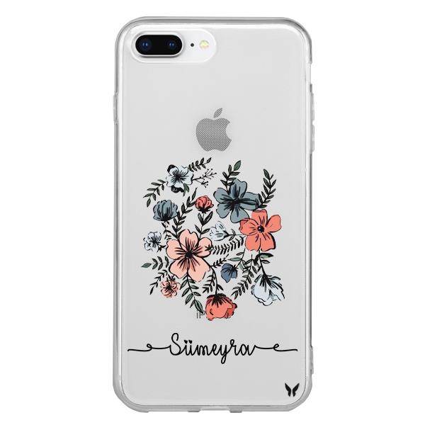 Smarta Flower Şeffaf Telefon Kılıfı