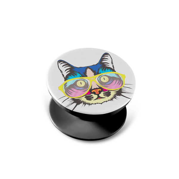 Rengarenk Kedi Popsocket