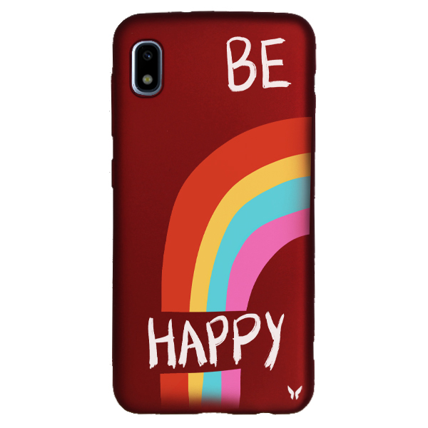 Be Happy Beyaz Renkli Rubber Kılıf