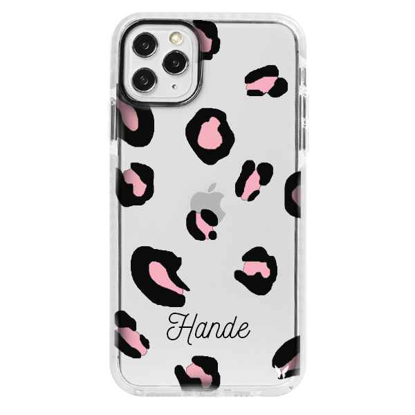 Polkadot Leopar Pembe Ultra Korumalı Kılıf