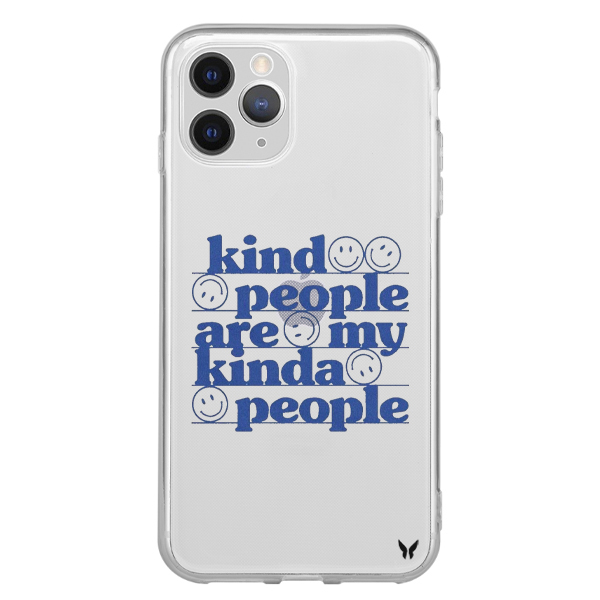 Kind People Şeffaf Telefon Kılıfı