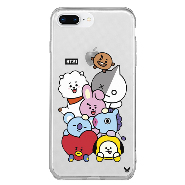 Bt21 Team Şeffaf Telefon Kılıfı