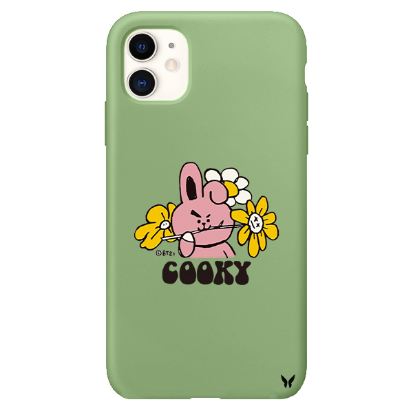 Cooky Flowers Bt21 Lansman Kılıf