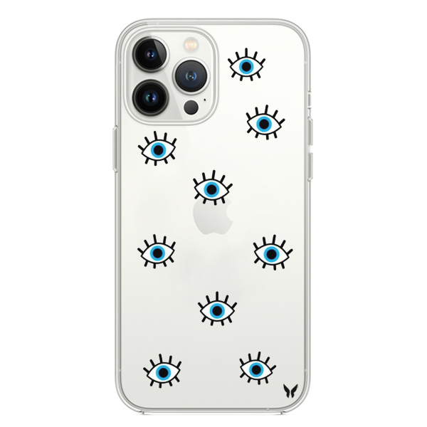 Eye Seri 01 Şeffaf Telefon Kılıfı İphone 13 Seri