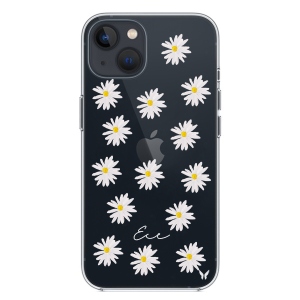 Valeria Seri Papatya Şeffaf Telefon Kılıfı İphone 13 Seri