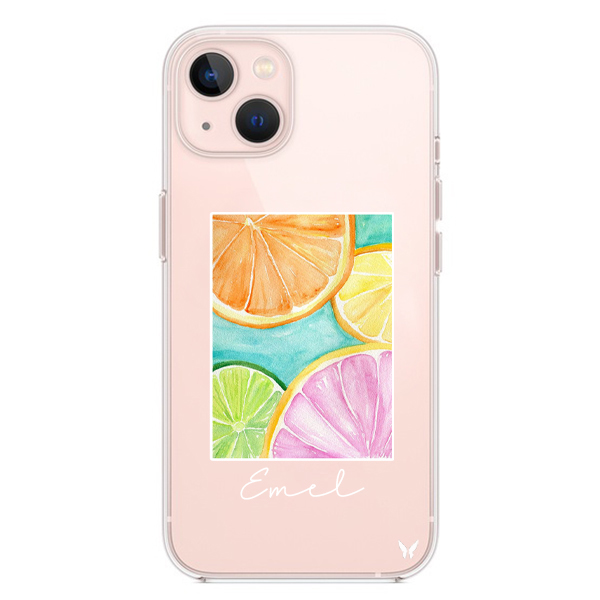 Art Lime Şeffaf Telefon Kılıfı İphone 13 Seri
