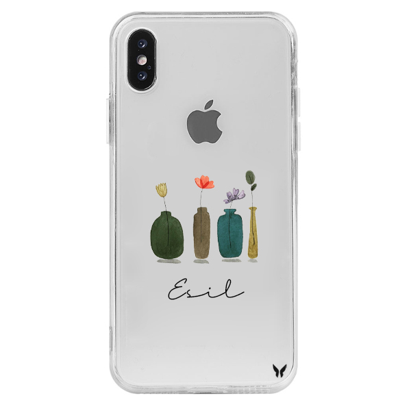 Watercolor Seri 03 Şeffaf Telefon Kılıfı