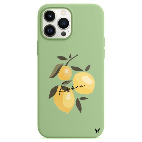 Pastel Limon Lansman Kılıf iphone 13 Seri