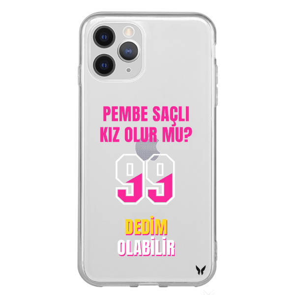 Dedim Olabilir Şeffaf Telefon Kılıfı