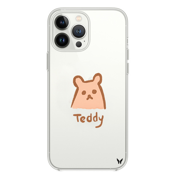 Teddy Şeffaf Telefon Kılıfı İphone 13 Seri