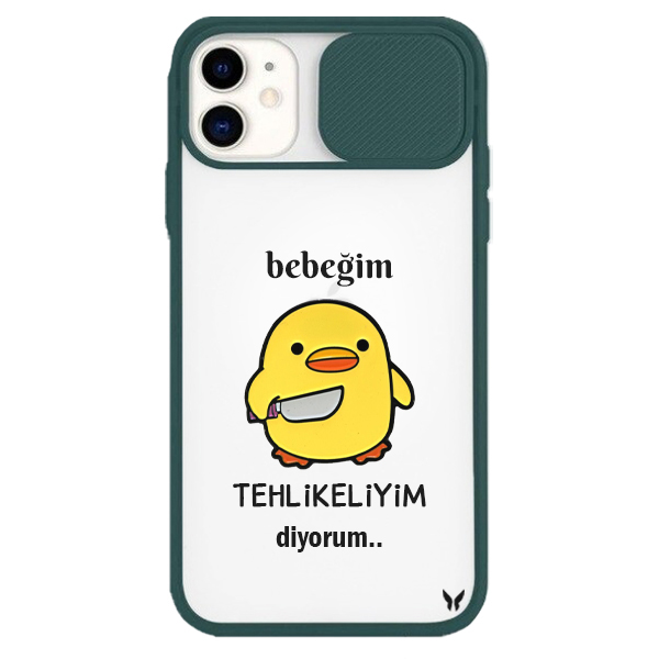 Tehlikeliyim Kamera Sürgülü Kılıf