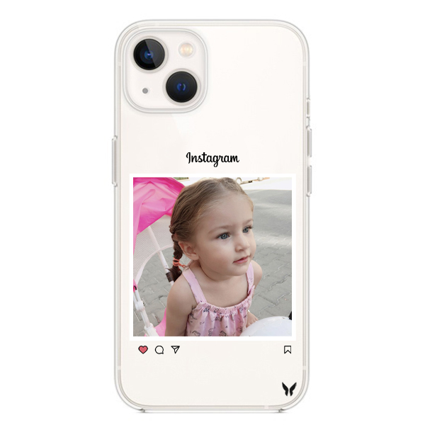 Instagram Foto Şeffaf Telefon Kılıfı İphone 13 Seri