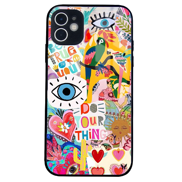 Mix Art Glossy Telefon Kılıfı