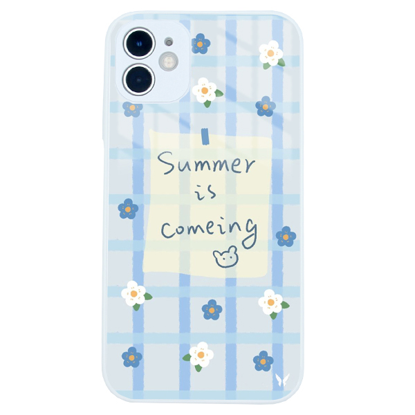 Summer is Comeing Glossy Telefon Kılıfı