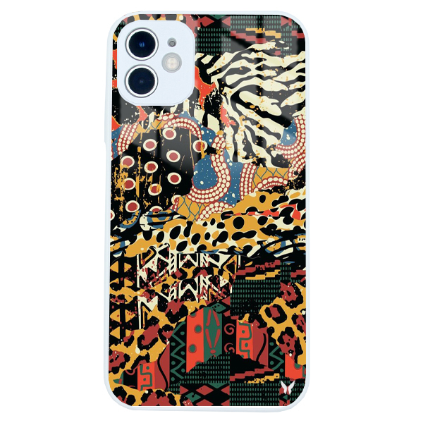 Animal Pattern Glossy Telefon Kılıfı