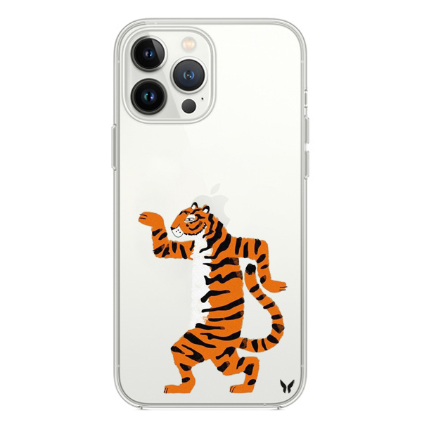Dans Tiger  Şeffaf Telefon Kılıfı İphone 13 Seri