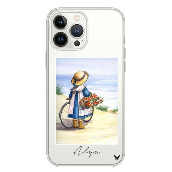 Pastel Çocuklar 01 Şeffaf Telefon Kılıfı İphone 13 Seri