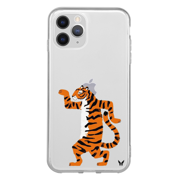 Dans Tiger Şeffaf Telefon Kılıfı