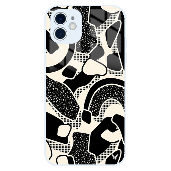 Mixed Pattern Glossy Telefon Kılıfı