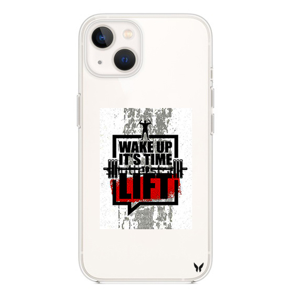 Wake Up Şeffaf Telefon Kılıfı İphone 13 Seri