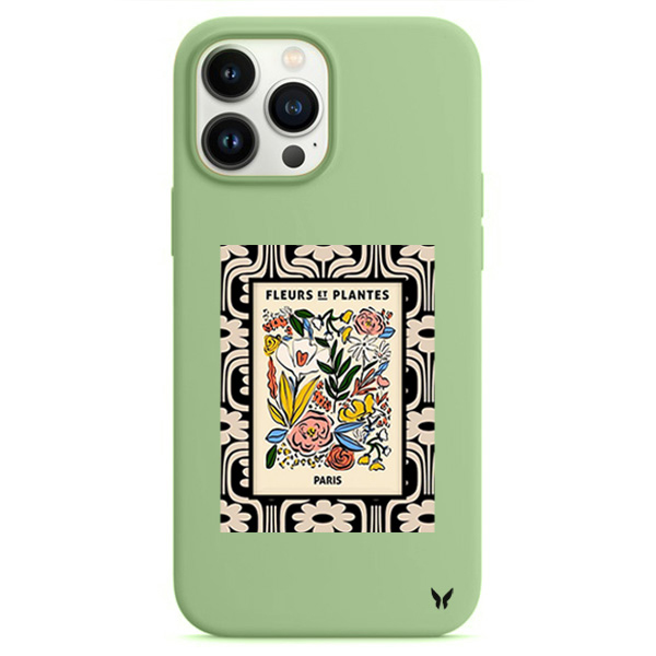 Flower Market 02 Lansman Kılıf İphone 13 ve 14 Seri