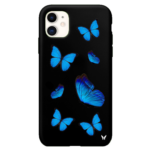 Blue Butterfly Lansman Kılıf