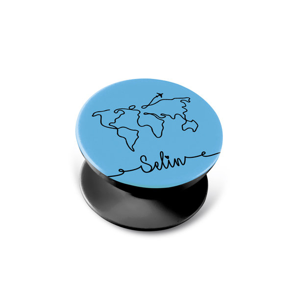 Dünya Harita Popsocket
