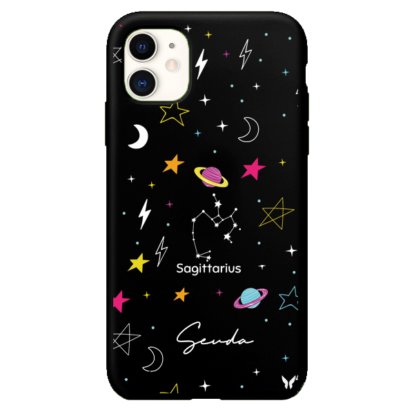 Galaxy Burç Renkli Lansman Kılıf