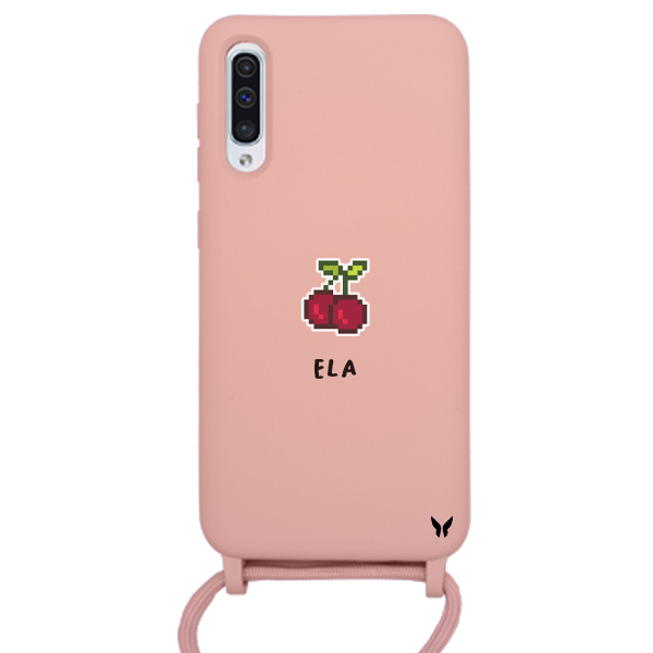Pixel Seri Kiraz İpli Lansman Kılıf