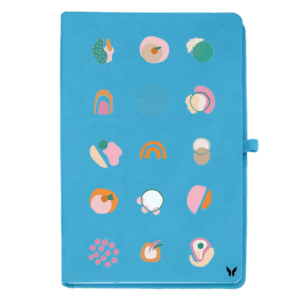 Pastel Şekiller Defter